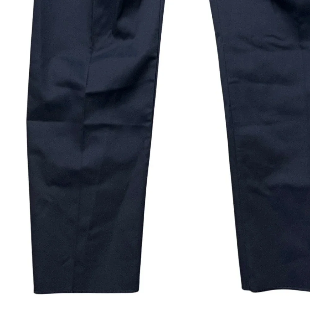 VF Imagewear FedEx Cargo Pants Mens 40R 37U Navy Reflective Workwear Unhemmed